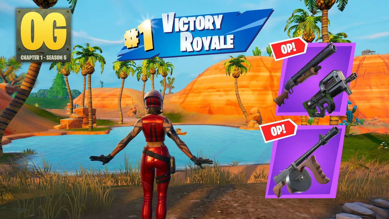 Fortnite OG "REDLINE RACER" | High Kill Fortnite OG Season 5 Gameplay