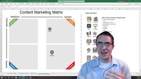 Editorial Calendar Template Instructions - Content Type Alignment