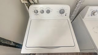 Top Load Washing Machine Install