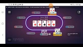 Ignition Poker Ep17 $1500 GTD Final Table NLHE