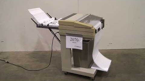 Duplo V-740 Continuous Forms Burster