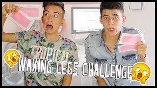 Waxing Legs Challenge // Депиляция не для слабонервных | HalBer