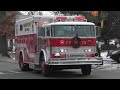 **1980 Hahn!* Cranford FD Engine 1 & Rescue 1 Respond to a MVA.