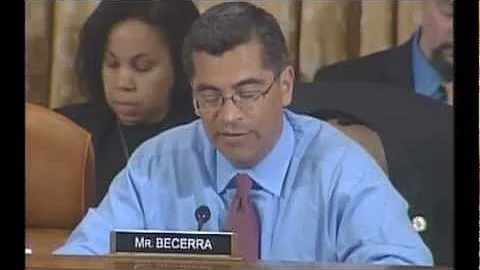 Becerra -- Opening Statement at Hearing on New Over-the-Counter Rules for Health FSA's
