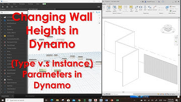 Change Wall Heights in Dynamo _ Controlling Type and Instance Parameters in Dynamo