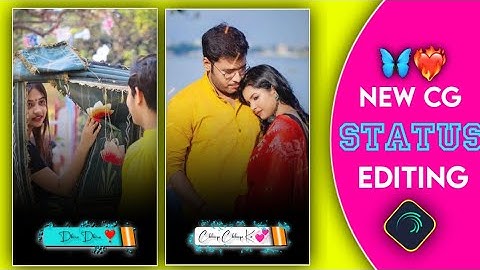 New Cg Status Editing//CG status Edit//Alight motion video editing//CG New Status Editing/