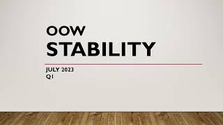 Oow Sqa Ship Stability July 2023 Q1