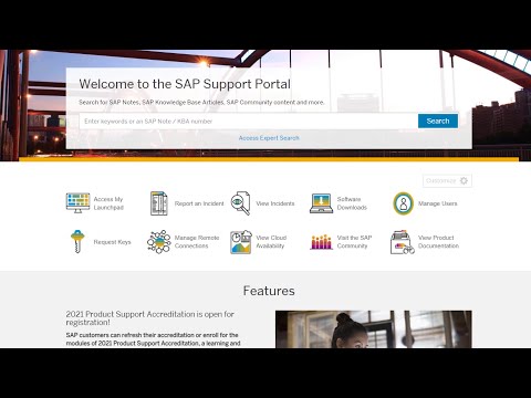 Explore SAP Support: Customer Interaction Center