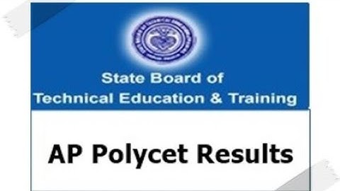 Ap polycet result 2019