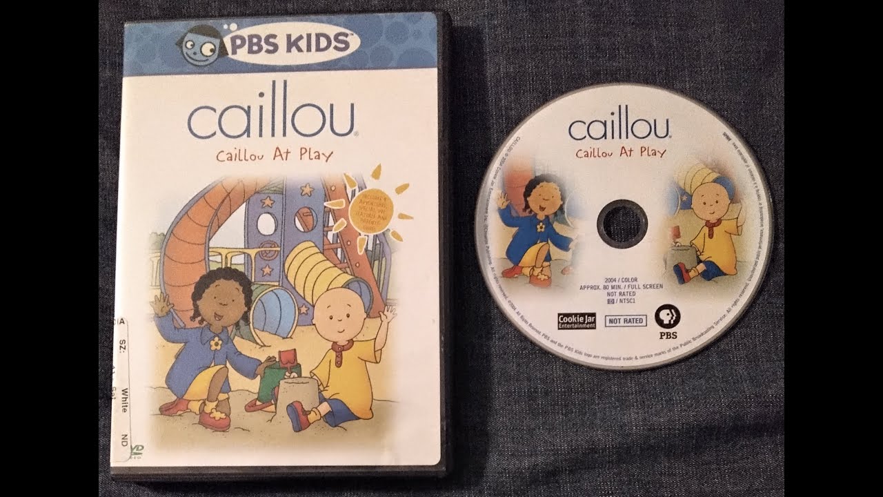 Caillou: Caillou At Play (2004 DVD)