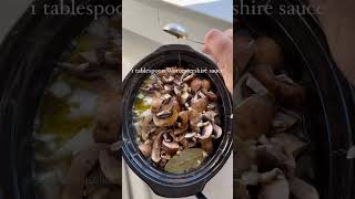 Easy Crockpot Chicken Stroganoff!