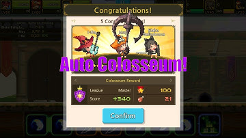 Crusaders Quest - Automatic Colosseum (Ft. Blake Belladona!)