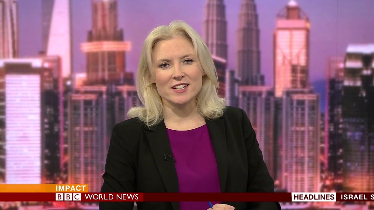 Impact from Studio C on BBC World News with Lucy Grey