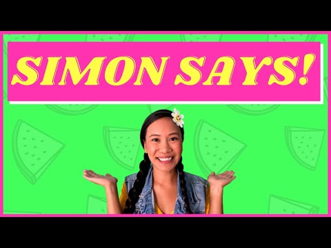 Summer Game for Toddlers - Simon Says! 