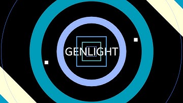 Free 2D blender intro template - Genlight - tutorial + Free download (60fps)