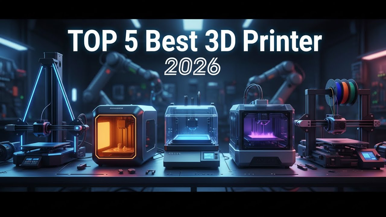 Best 3D Printer in [2026 ] Top 5 - YouTube