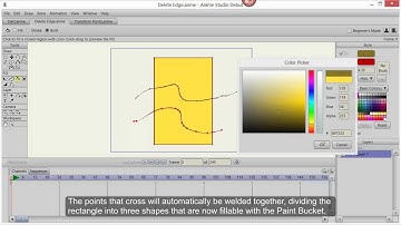Anime Studio 10 - Debut - Delete Edge - Tutorial
