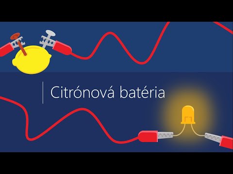 Video: Ako funguje citrónová batéria?