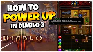 How to Power Up Your Character In Diablo 3 BOOST YOUR GREATER RIFT LEVELS!