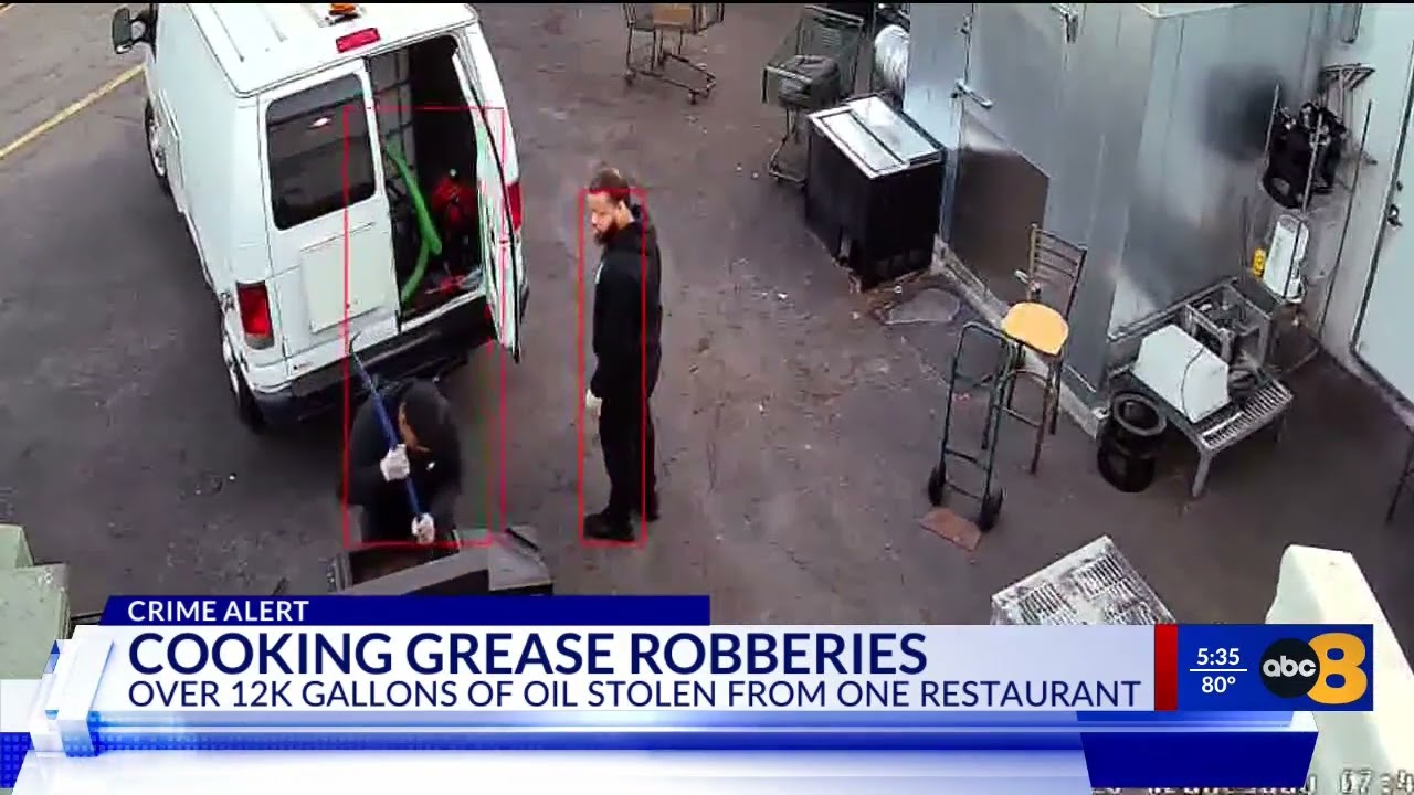 Virginia restaurants targeted by thieves for their cooking oil