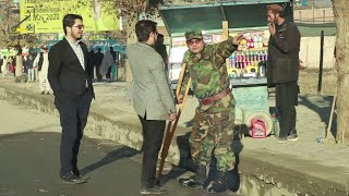 کمره مخفی سردار نظری در لباس اردوی ملی درخواست اهدای خ/ون از مردم