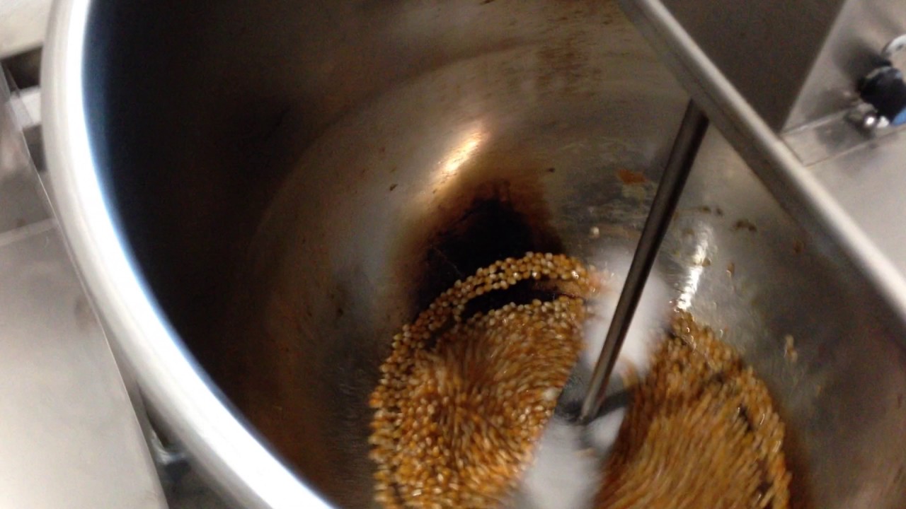 80 qt kettle corn popcorn popper video 1 of 2