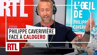 Philippe Caverivière face à Calogero