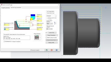Bài 2  Lập trình tiện thô biên dạng mastercam