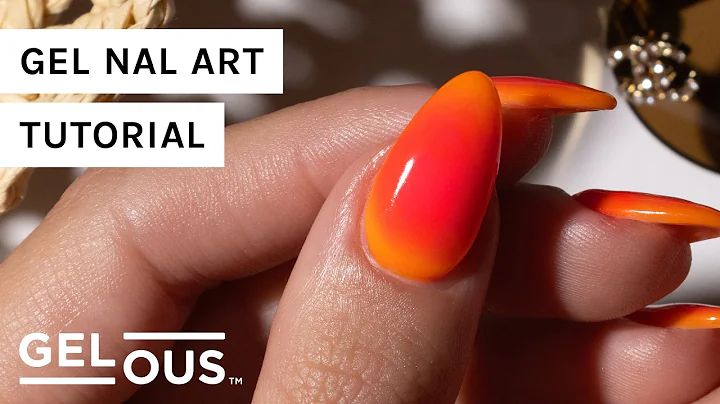 How to Create Aura Nail Art With Blooming Gel | Summer Nail Art Tutorial | Gelous Gel Nail Polish