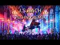 Bach Techno Remix Mix (124 BPM) | Toccata & Fugue + Prelude + Inventions