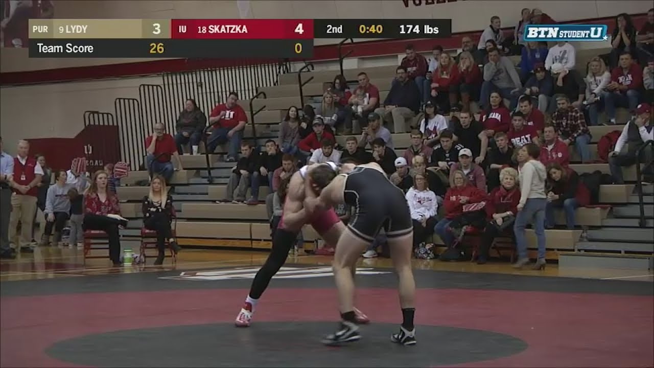 Big Ten Wrestling: 174 LBs - Purdue's Dylan Lydy vs. Indiana's Devin Skatzka
