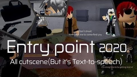 Entry point ALL Cutscene 2020(But it