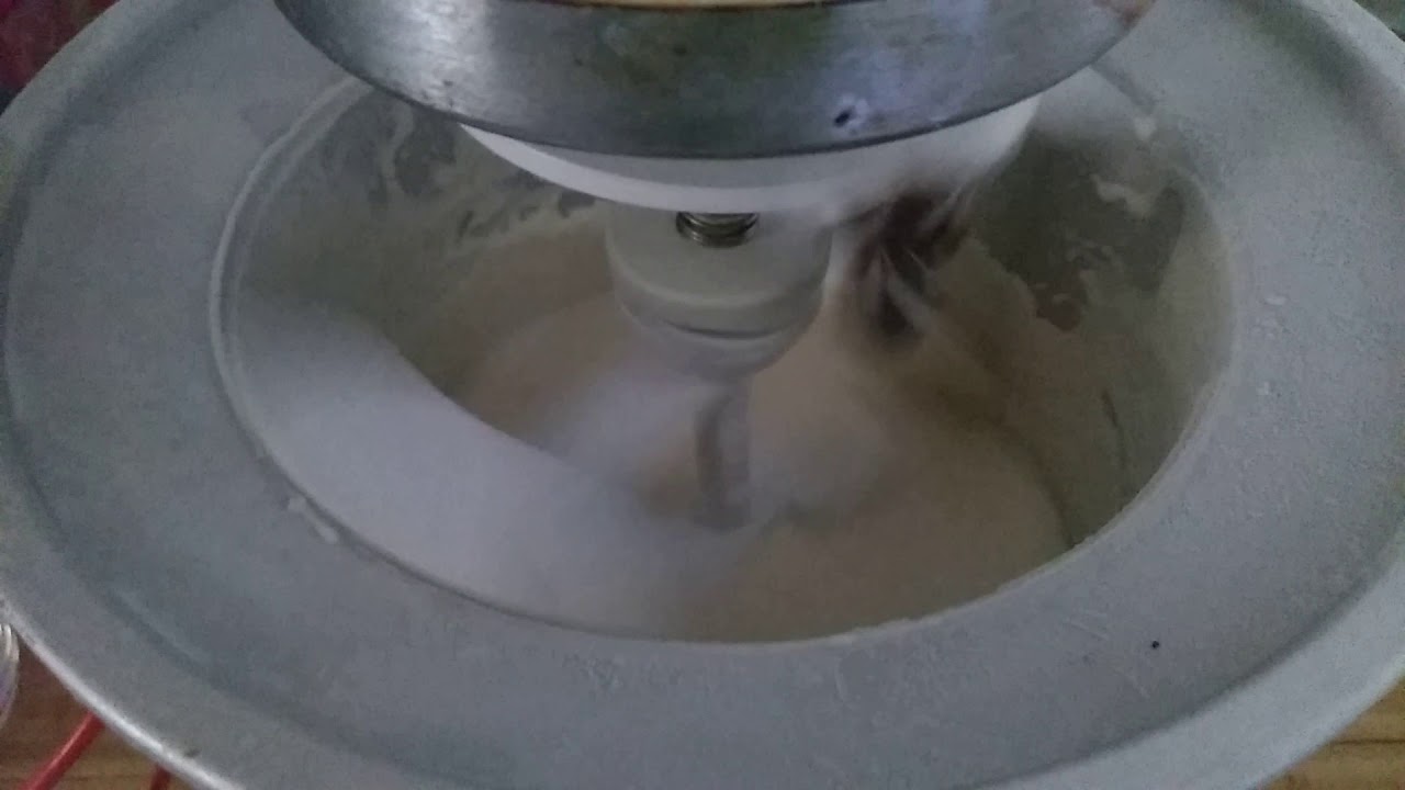 Homemade Ice Cream — made with the stand mixer – run, sew