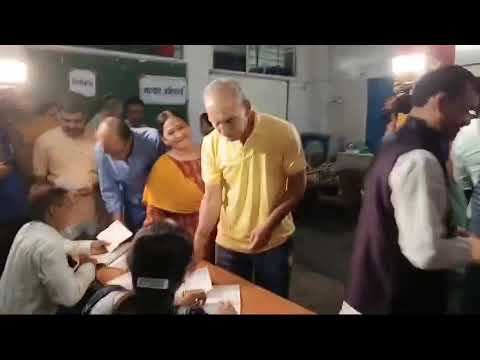 BJP अध्यक्ष विष्णुदत्त शर्मा ने मतदान किया
