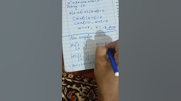 #NON SINGULAR MATRIX#BOARD BLOCHISTAN