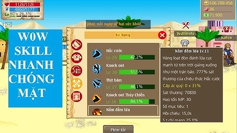 [Bình Luận HTTH] Thủ thuật up skill nhanh gấp 10 lần