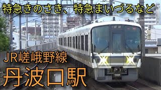 【JR嵯峨野線】221系 287系特急きのさきなど 丹波口駅発着&通過集