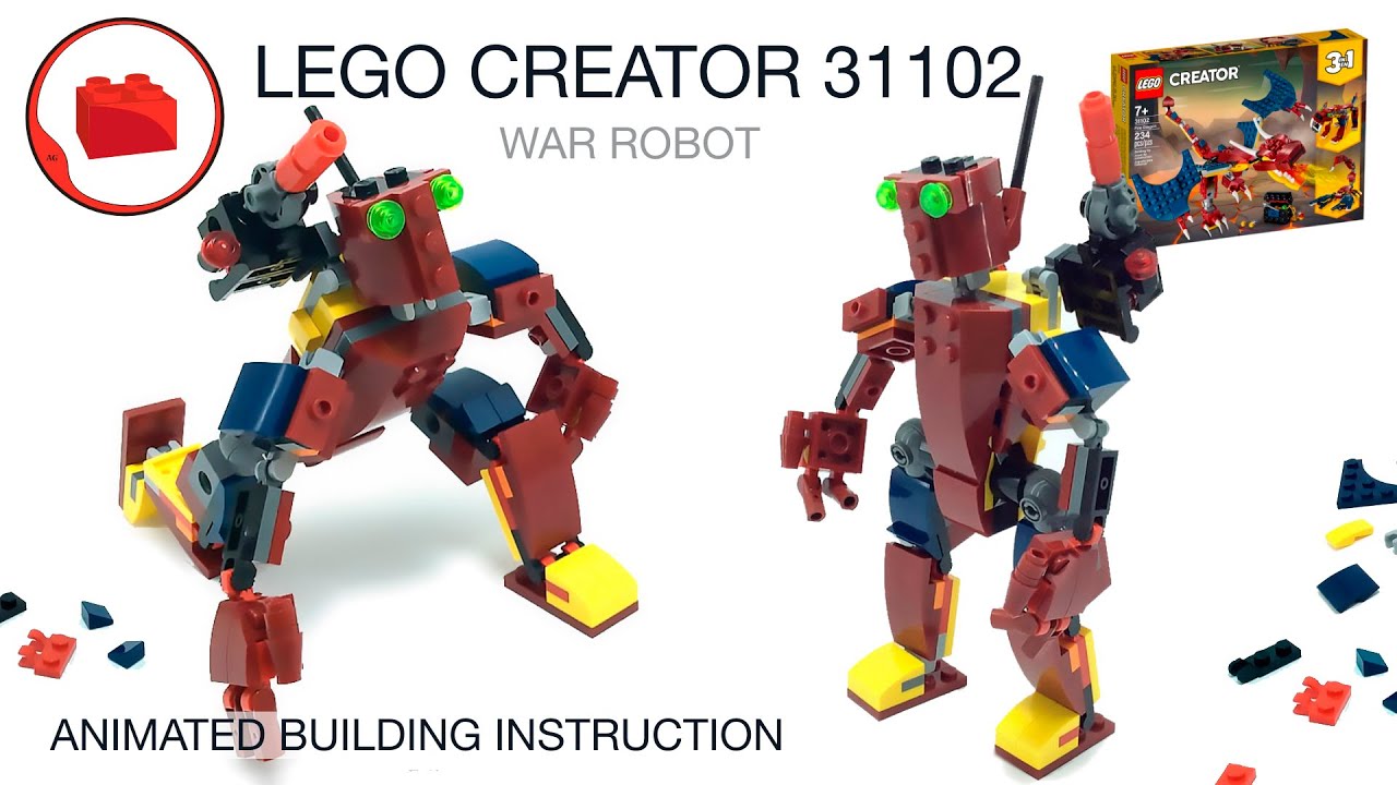 LEGO CREATOR 31102 alternative build tutorial - Lego MOC ...