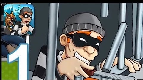 Robbery Bob - Gameplay Walkthrough Part 1 - Chapter 1: Suburbs (iOS, Android)