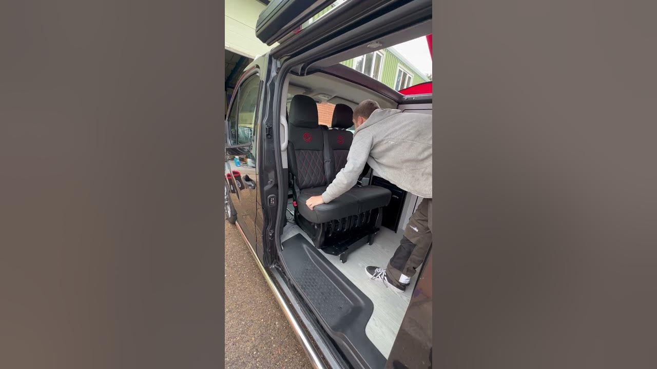 Vauxhall Vivaro double swivel seat for campervan conversions