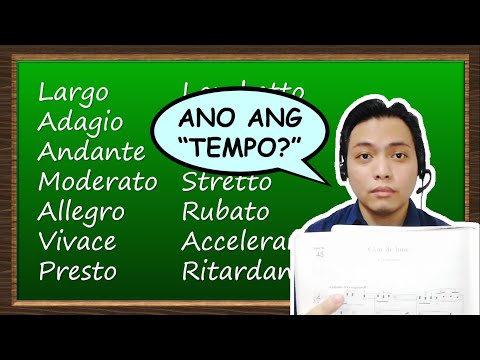 Video: Paano Madagdagan Ang Tempo Ng Musika