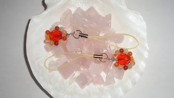 【handmade】 Fire polish Amulet strap Type-C 3 making video