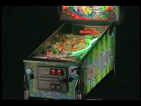 Bally Cirqus Voltaire pinball promo video and AMOA...