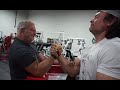 Devon LARRATT vs WORLD CHAMPION Armwrestler Bob BROWN