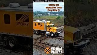 Sperry Rail Inspection Truck travels along railroads to detect defects.Plant City, FL #shorts screenshot 4