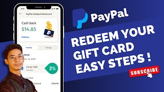 How to Redeem Paypal Gift Card ?