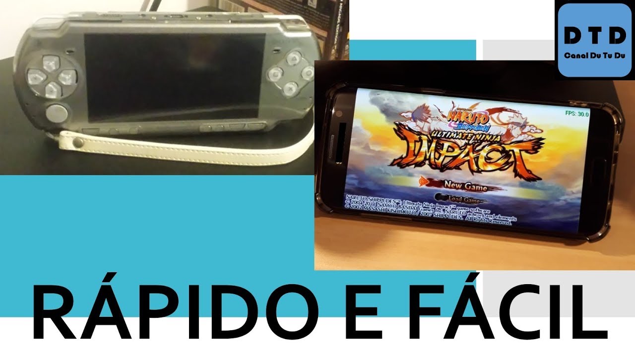 COMO JOGAR JOGOS DE PSP NO CELULAR?? 3 PASSOS SIMPLES - PPSSPP 2018 - 