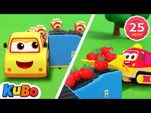 Trucks Make Tasty Jam 🍓 | Interesting Handmade Story | Educational Kids Cartoons | LEFUN Kids TV