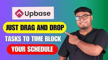 Upbase Review | Just Drag and Drop Tasks to Time Block Your Schedule
