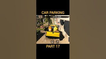 CAR PARKING PART 17 #car #parking #gameplay #shortvideo